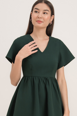 Mori Textured Pocket Sleeve Dress