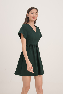 Mori Textured Pocket Sleeve Dress