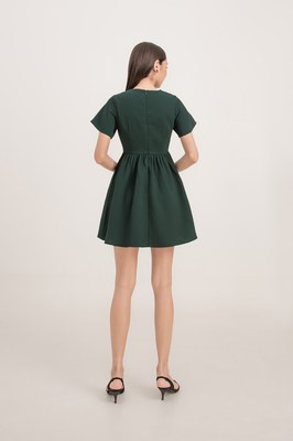 Mori Textured Pocket Sleeve Dress