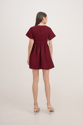 Mori Textured Pocket Sleeve Dress