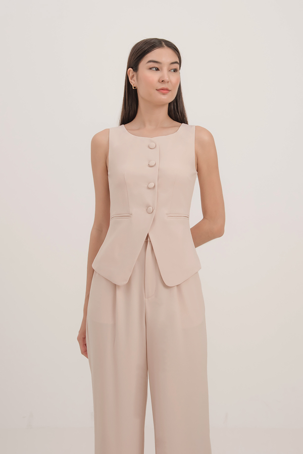 Lucienne Button Front Waistcoat