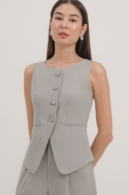 Lucienne Button Front Waistcoat