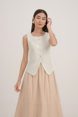 Lucienne Button Front Waistcoat