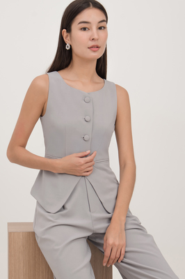 Lucienne Button Front Waistcoat