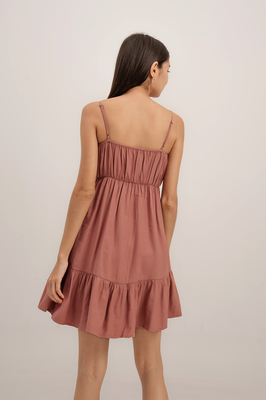 Sammi Ruffle Hem Dress