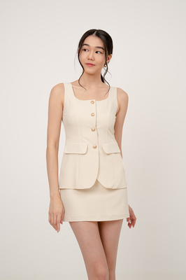 Avyn Waistcoat Playsuit