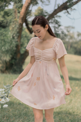 Fields Flutter Sleeve Dress