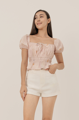 Fields Puff Sleeve Top