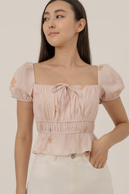 Fields Puff Sleeve Top