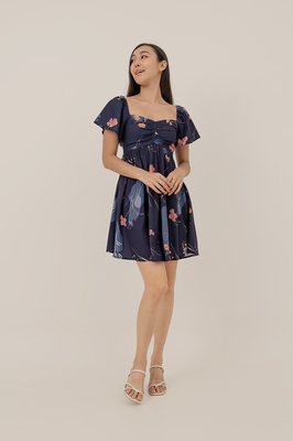 Fields Flutter Sleeve Dress