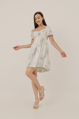 Fields Flutter Sleeve Dress