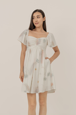 Fields Flutter Sleeve Dress