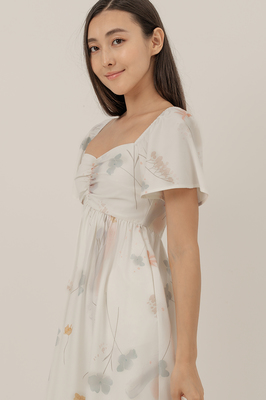 Fields Flutter Sleeve Dress