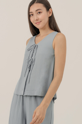 Sheryl Reversible Tie Top