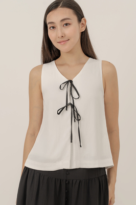 Sheryl Reversible Tie Top