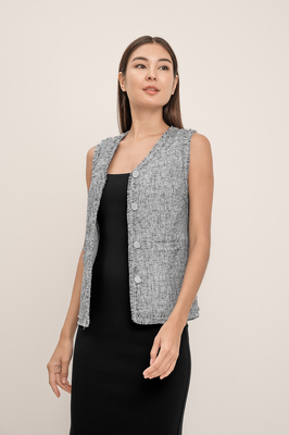 Devora Tweed Vest