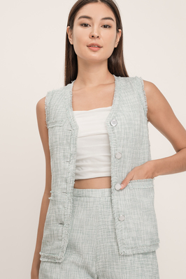 Devora Tweed Vest