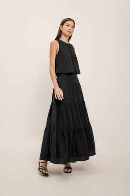 Zoie Tiered Maxi Skirt