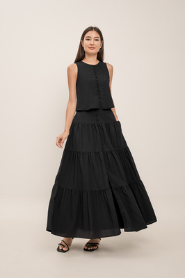 Zoie Tiered Maxi Skirt