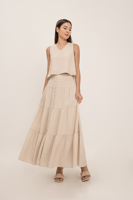 Zoie Tiered Maxi Skirt