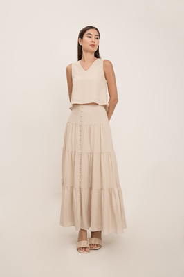 Zoie Tiered Maxi Skirt