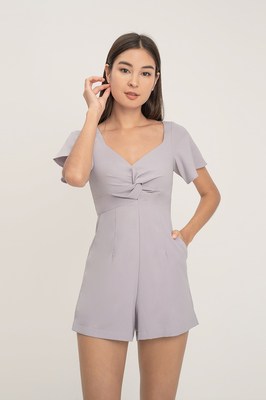 Charlotte Knotted Playsuit