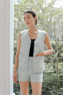 Devora Tweed Vest