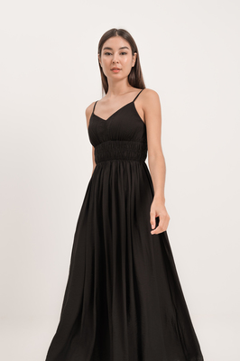 Aurora Padded Maxi Dress