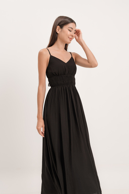 Aurora Padded Maxi Dress