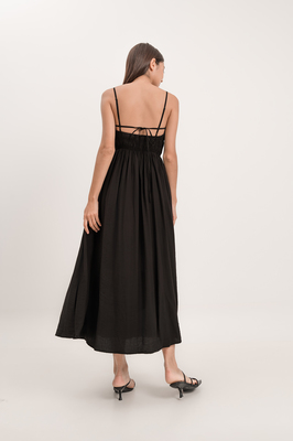 Aurora Padded Maxi Dress