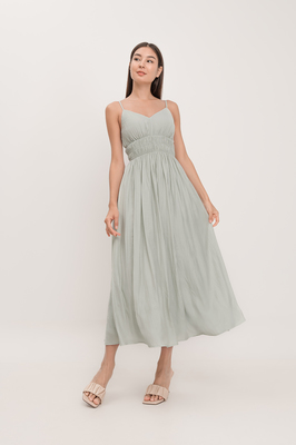 Aurora Padded Maxi Dress