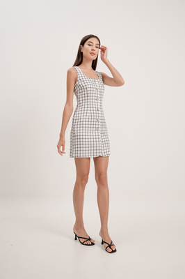 Metropolis Button Down Dress