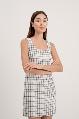 Metropolis Button Down Dress