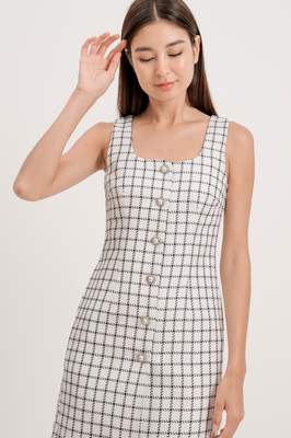 Metropolis Button Down Dress