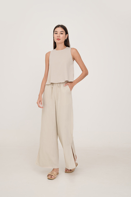 Ease Lounge Slit Pants