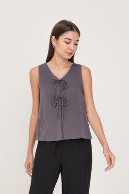 Sheryl Reversible Tie Top