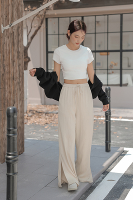 Ease Lounge Slit Pants