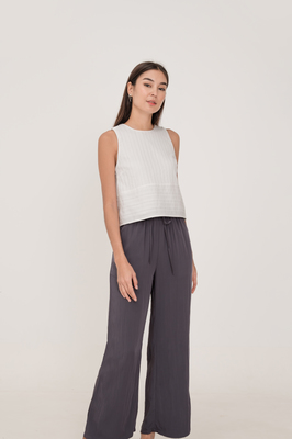 Calla Broderie Shift Top