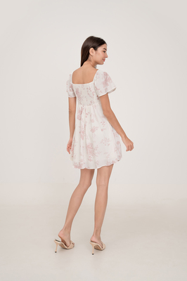 Wallpaper Sweetheart Flutter Sleeve Dress