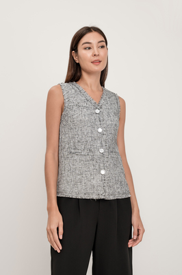 Devora Tweed Vest