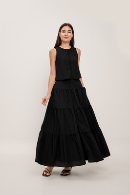 Zoie Tiered Maxi Skirt