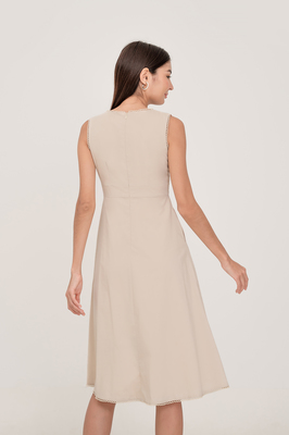 Eclat Button Midi Dress