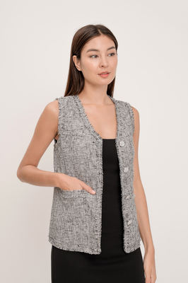 Devora Tweed Vest