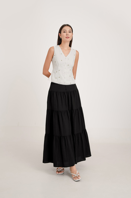 Zoie Tiered Maxi Skirt