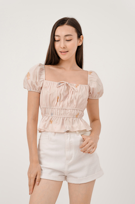 Fields Puff Sleeve Top