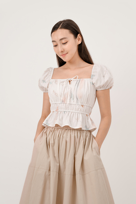 Fields Puff Sleeve Top