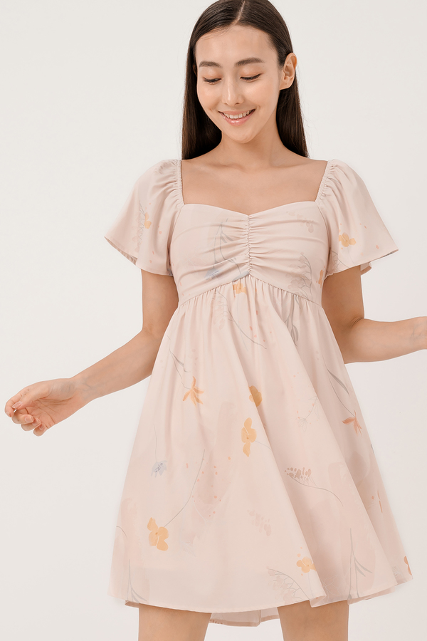 Fields Flutter Sleeve Dress