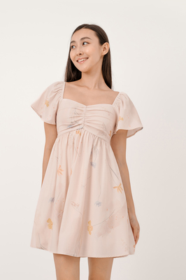 Fields Flutter Sleeve Dress