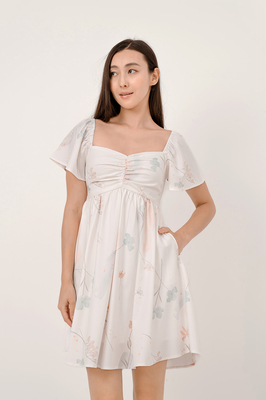 Fields Flutter Sleeve Dress