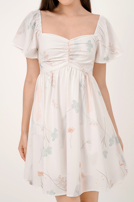 Fields Flutter Sleeve Dress